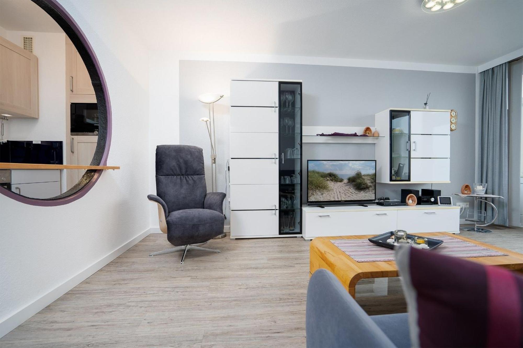 Ferienwohnung Luv und Lee mit Balkon im Haus Belvedere Grömitz Exterior foto