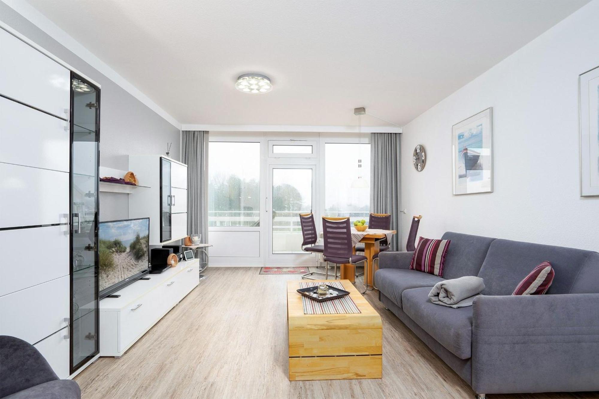 Ferienwohnung Luv und Lee mit Balkon im Haus Belvedere Grömitz Exterior foto
